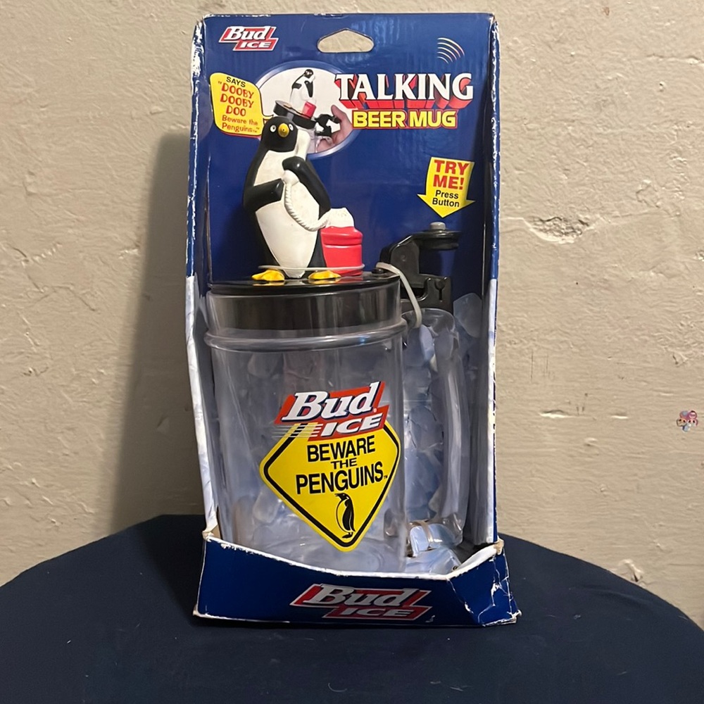 Vintage Bud Ice Beer Mug